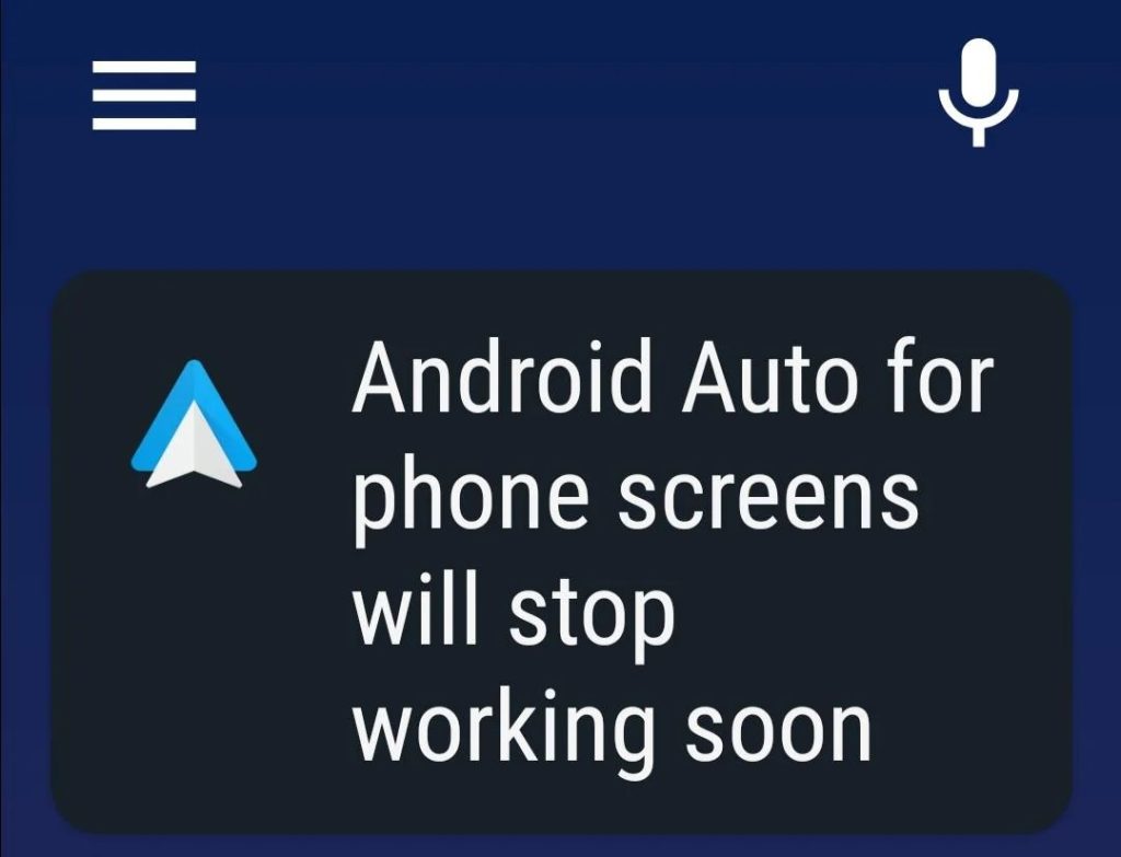 Android Auto pre telefóny končí