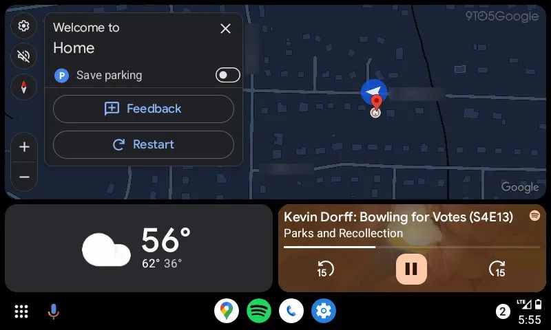 Google Mapy pre Android Auto dostali novú funkciu, pomôže vám nájsť vaše auto